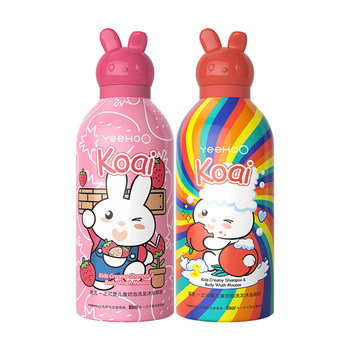 Ying's Children's shower gel shampoo two-in-one baby shampoo and shower gel bubble bath small mousse foam