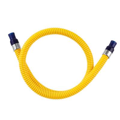 Household natural gas pipe liquefied gas pipe gas pipe stove pipe water heater connection explosion-proof metal hose anti-rat bite