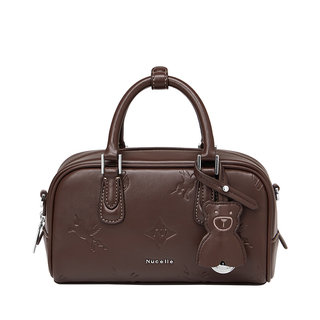 【沈月同款】NU纽芝兰飞马方巧包2025新款波士顿斜挎手提保龄球包