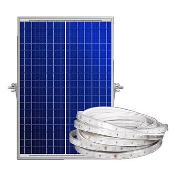 Waterproof super bright led solar light strip