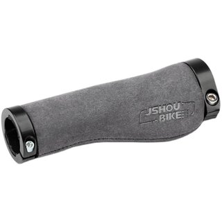 Professor Bicycle Mountain Bike Handlebar Grips Accessories Double-Sided Locking Rubber Suede Anti-Slip Universal Grip Cover