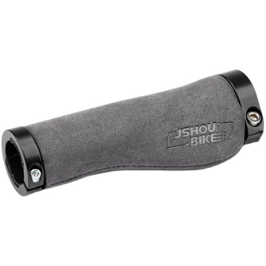 Suede leather non-slip double-sided locking handlebar covers are universal and sweat-absorbent