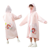 汪汪队儿童雨衣男童女童幼儿园专用女孩宝宝书包位长雨披全身防水