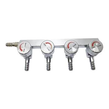 Anti-corrosion gas shunt knob switch can be finely adjusted