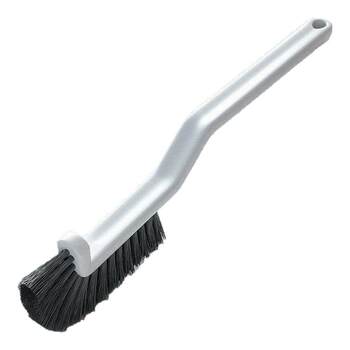 Multifunctional crevice brush with hard bristles
