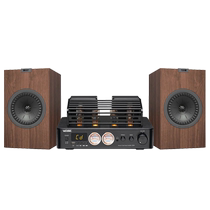 British KEF Q350 coaxial HIFI amplifier combination audio set fever tube amplifier bookshelf speaker