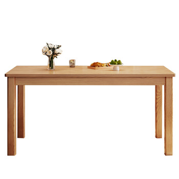 100% solid wood oak dining table and customizable furniture