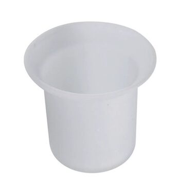 No-punch space aluminum toilet brush set for home without dead corners universal replacement round brush head on bathroom toilet wall