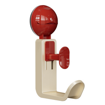 No chamber suction cup retractable washbasin bathtub rack