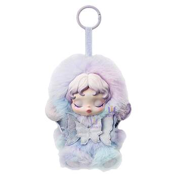 Bubble mart skullpanda light woven vinyl