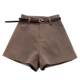Suit shorts casual pants pants ຂາກວ້າງ