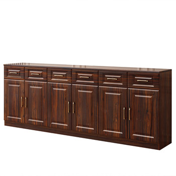 Simple modern storage free sideboard installation