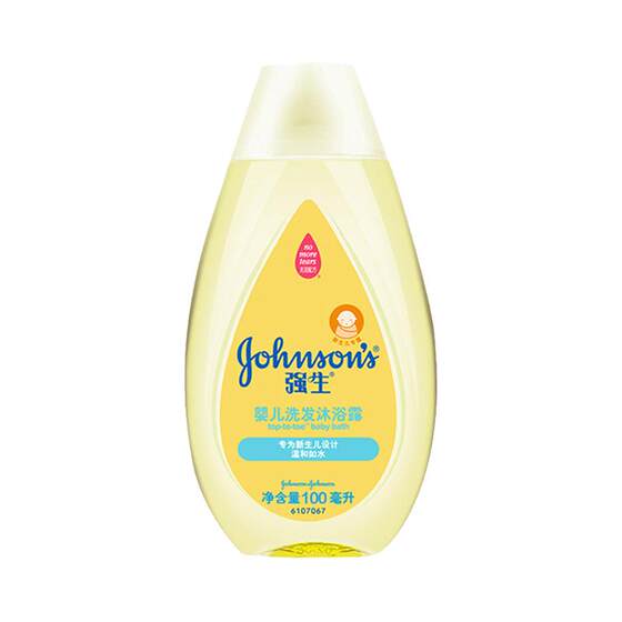 Johnson & Johnson Baby Shampooing Bath Gel two -in -one 300ml Baby Children Children Shower Lotion Wash Water Mild Tears No Tears