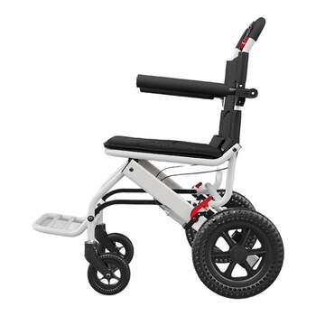 Wheelchair lightweight folding small elderly special state subsidy portable hand push travel ergonomic scooter
