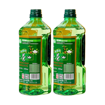Pure camellia oil 2L tea seeds Jiangxi specialty vegetable oil physical first-class cold-pressed camellia oil gift box confinement cooking oil