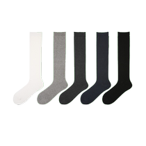 Tabio Japanese calf socks for women spring and summer black slimming socks womens socks compression socks mid-calf socks stockings stockings
