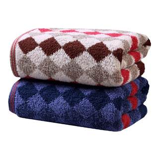 Gold towel bath towel set gift box pure cotton english style