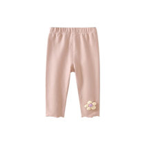 Fanhunting girls leggings autumn wear 2024 new style baby pants outer wear trousers childrens casual pants spring and autumn