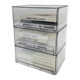 Transparent acrylic desktop drawer storage box