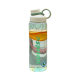 Water cup for boys and girls, large capacity, anti-fall, high temperature resistance, portable tea partition plastic cup, outdoor fitness sports kettle