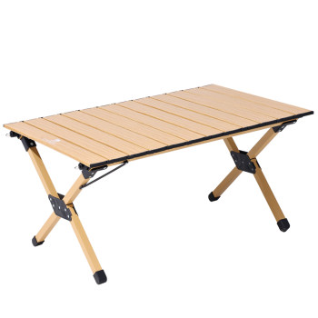 Camel outdoor camping egg roll table outdoor table and chairs camping equipment supplies aluminum alloy table picnic folding table