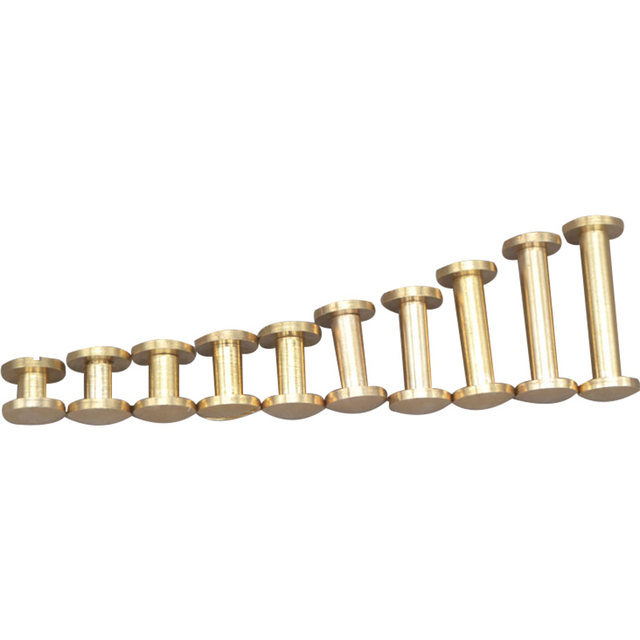Multi-special pure copper hardware belt screws