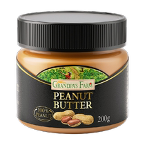 Grand-pères agricoles Enfants Peanut Butter Supplement With Seasoning Mixed Pasta Sauce Home Bread Sauce Seasonings 200g * 1 Bottle