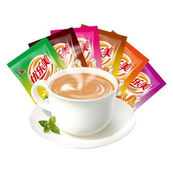 Youlemei milk tea with more than 30 flavors to choose from