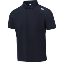 HELLY HANSEN HH 24 summer mens urban business casual sun protection moisture absorption quick-drying simple short-sleeved POLO shirt