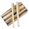 Steel wire brush long handle copper wire brush wooden handle steel brush rust removal with handle play brush iron brush barbecue brush cleaning brush