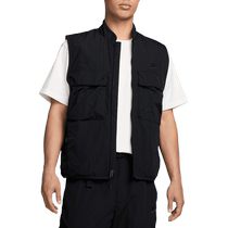 NIKE Nike work vest mens embroidered retro outdoor functional sports vest jacket FZ0749-010