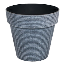 Plastic flower pots simple large size home indoor living room balcony imitation ceramic resin outdoor courtyard tree planting landscape pot