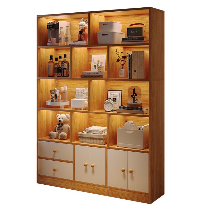 Simple modern home display cabinet bookcase