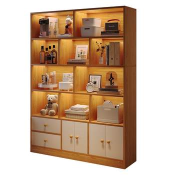 Simple modern home display cabinet bookcase