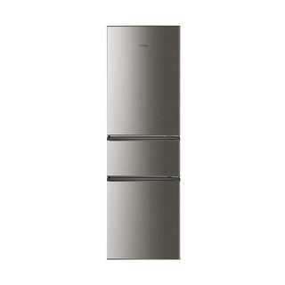 Haier 215L three-door small refrigerator home small rental dormitory with energy-saving low-noise refrigerated refrigerator