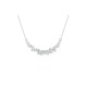 Saturday blessing necklace female bow pendant S925 silver high-end niche 520 gift for girlfriend