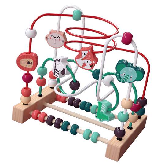 Bead multifunctional educational building block toys for babies and children