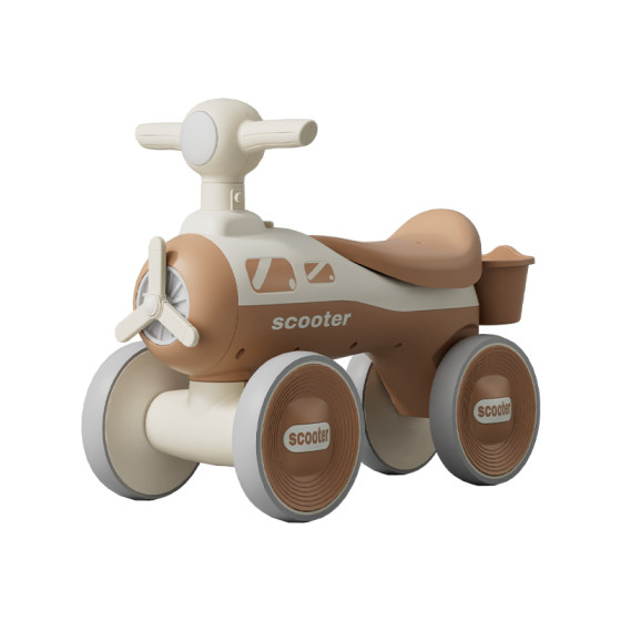 Children's balanced car without pedal 1-3 years old 2 four-wheeled baby ride boys skating toys to toy learning pedals