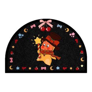 星星人卫生间耐磨防滑软硅藻泥浴室地毯厕所门口地垫垫吸水脚垫