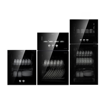 ROMOFO household disinfection cabinet vertical desktop double-door kitchen tableware drying storage cupboard commercial 1231