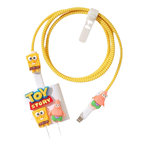 Apple data cable protective cover charging cable 14 fast charging heads Typec Huawei oppo Xiaomi vivo iphone15pro mobile phone charger 40w anti-winding anti-break flat