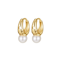 (Self-operated) DAISY BEAUTY Hollow Love Pearl Earrings Womens Earrings Temperament Matching Earrings Gift