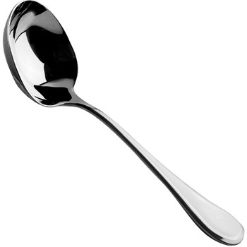 Food grade stainless steel five-star mirror craft deep spoon mouth