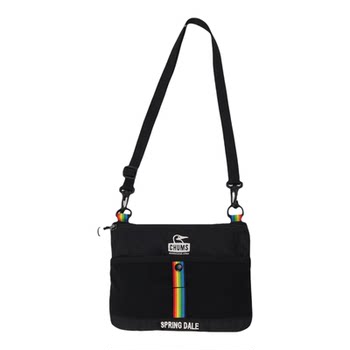 Chums qiaqianiao color-blocked commuter crossbody shoulder bag
