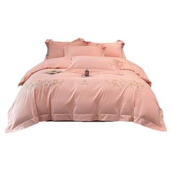 Four seasons general class a maternal and child grade 100 pure cotton four-piece set