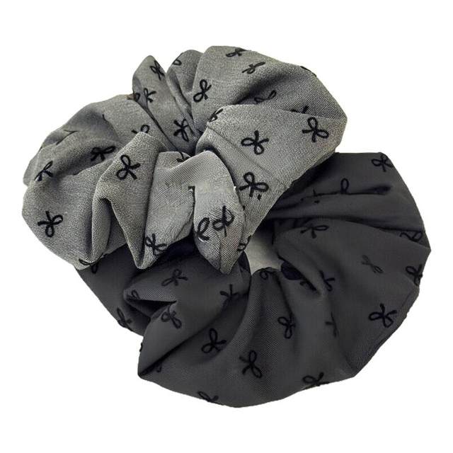 Ins blogger's same style French retro large intestine hair tie for women