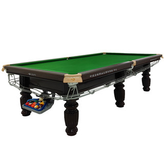 台球桌标准型商用台球案乒乓球二合一家用成人中式黑八钢库桌球台