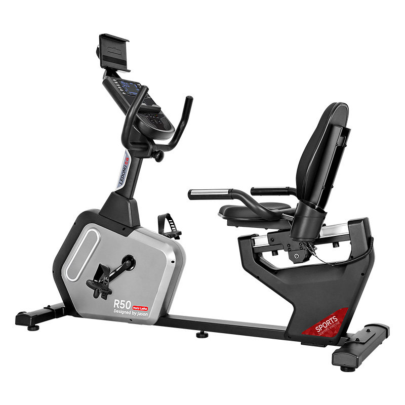 Jason high-end horizontal exercise bike home fat-burning bike
