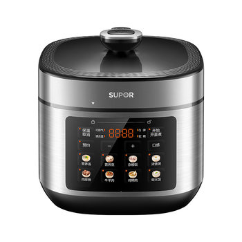Supor electric pressure cooker for household use 5l large capacity non-stick double gallbladder multifunctional intelligent reservation high-voltage voltage cooker