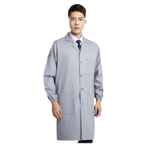 Anti-static coat long work clothes customized summer workshop laboratory chemical factory protective coveralls work clothes for men